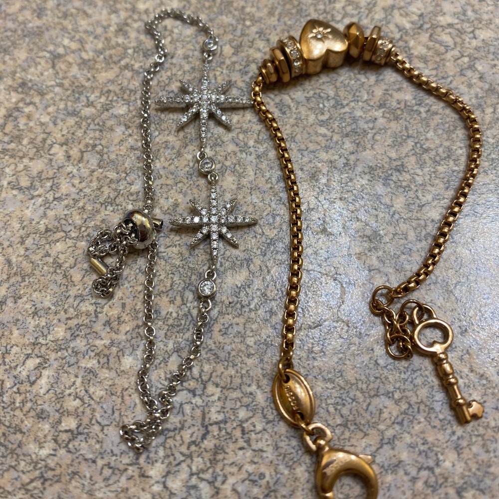 Apm style and fossil bracelet